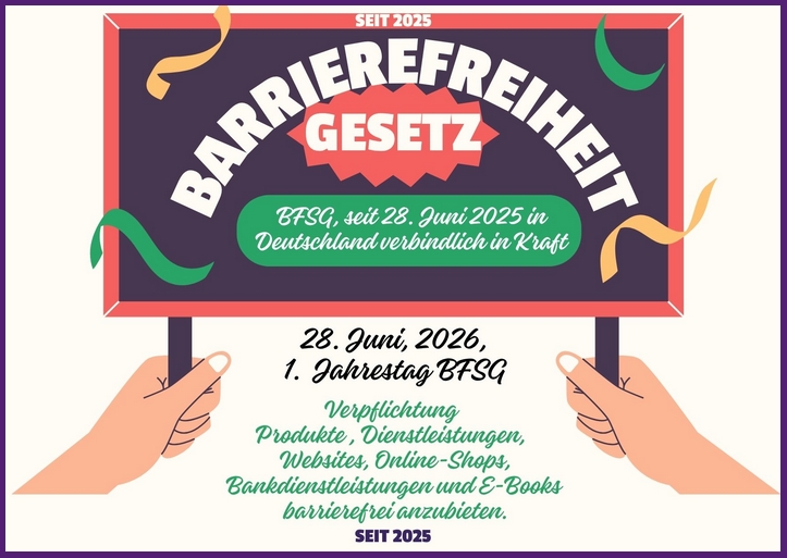 Barrierefreiheitsgesetz, 28. Juni, 2026