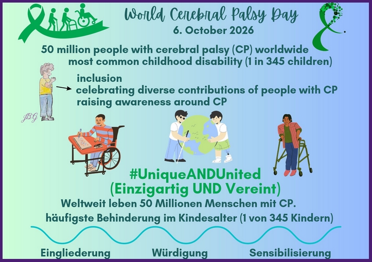 World Cerebral Palsy Day 6. Oktober 2026