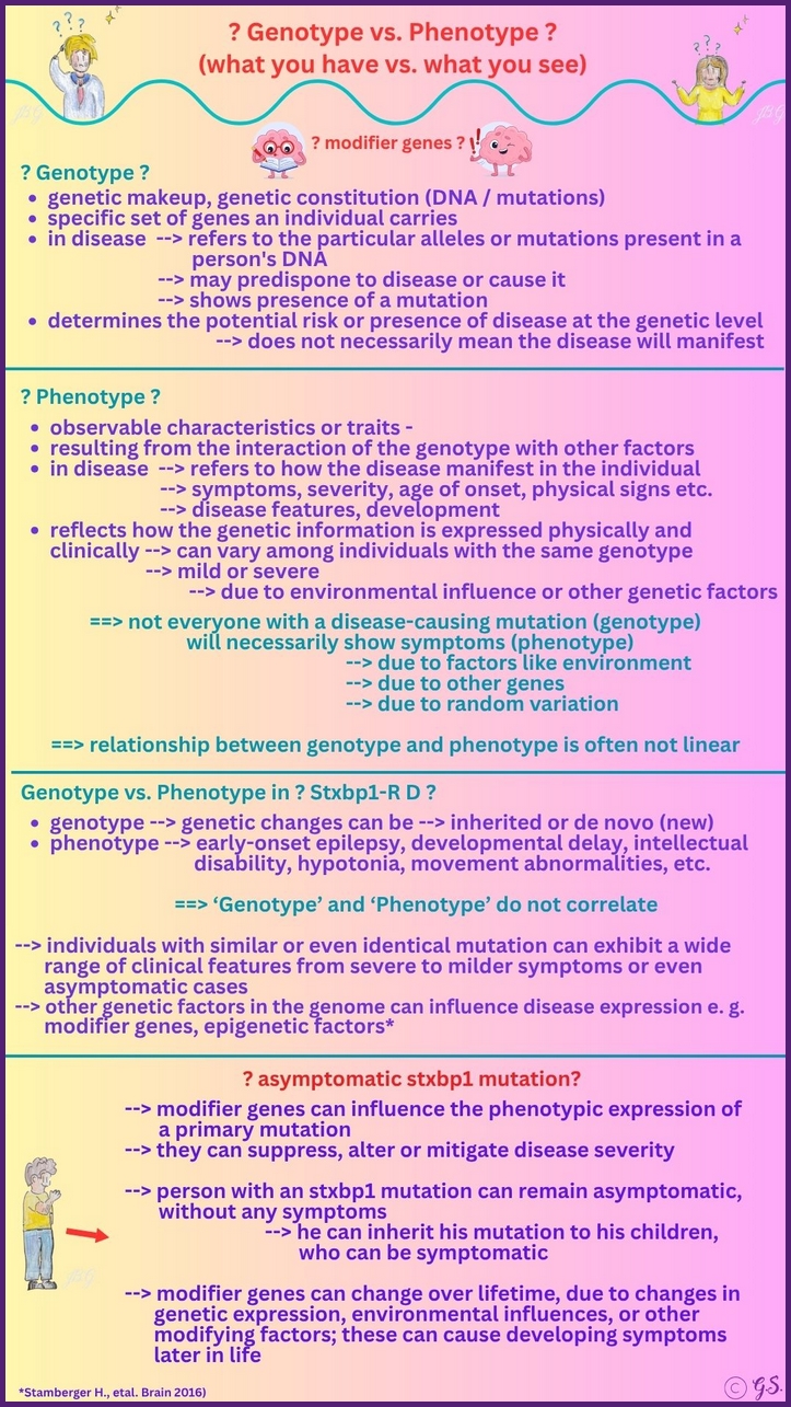 Genotyp vs. Ph&auml;notyp