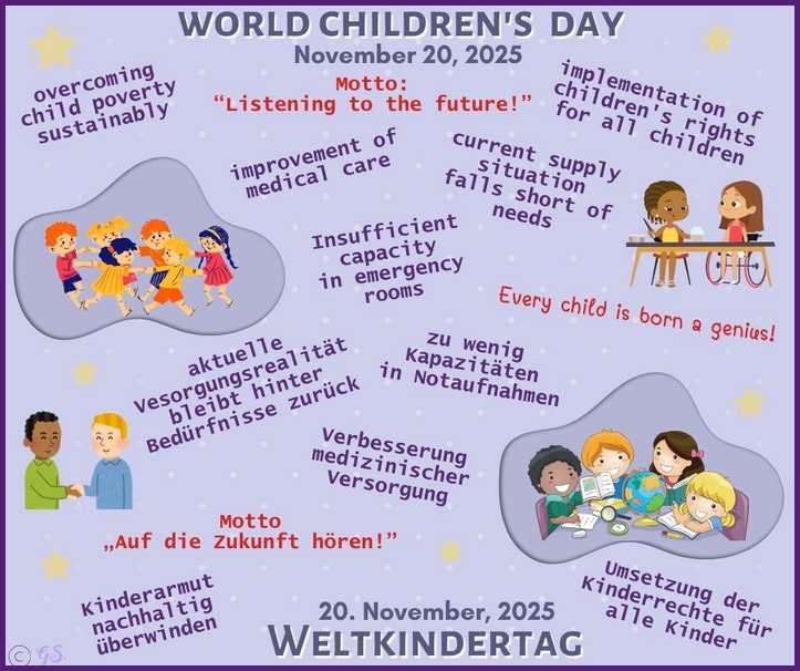 Weltkindertag 20. November 2025