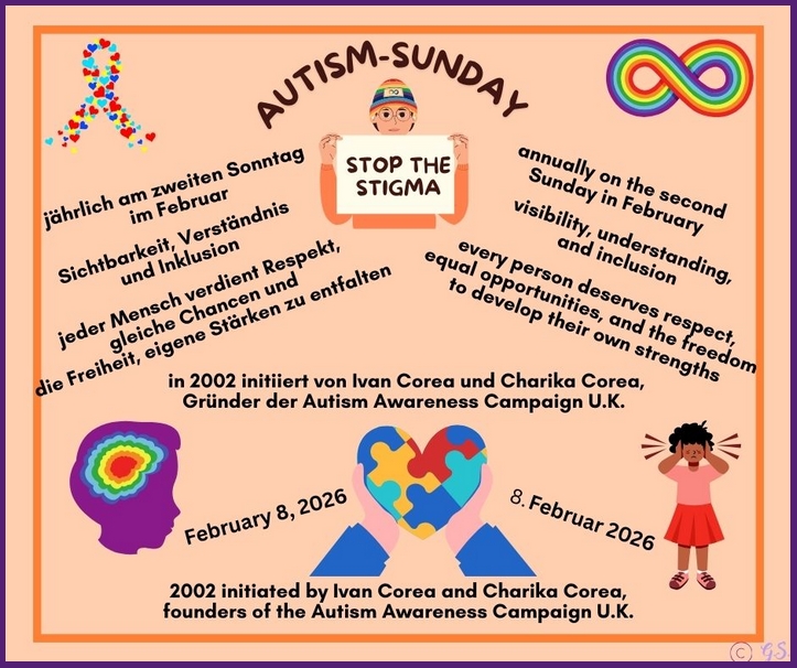 Autismus-Sonntag 8 Februar 2026