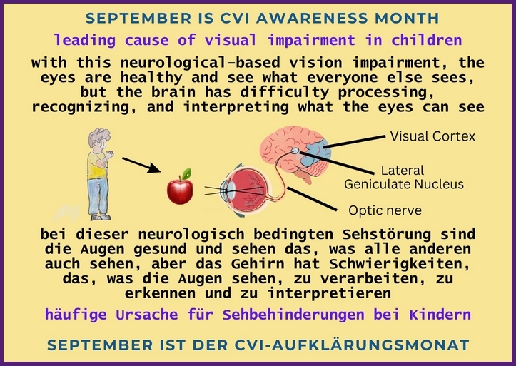 CVI Awareness Month September 2025