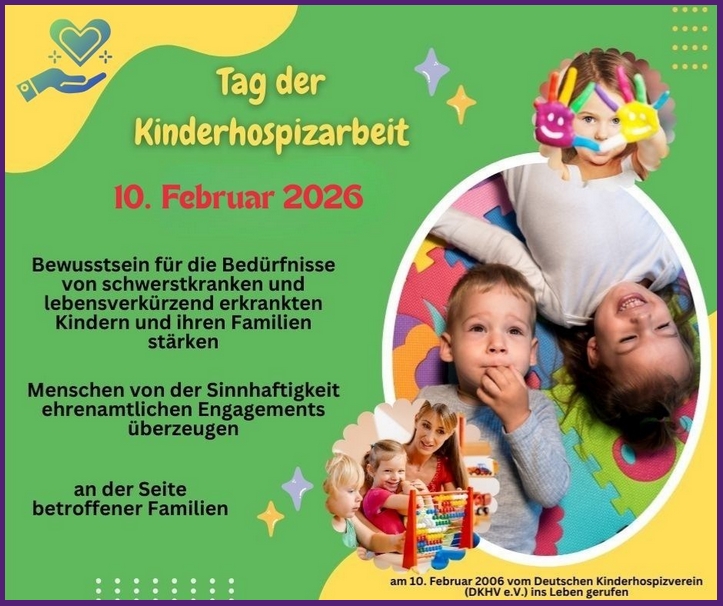 Tag der Kinderhospitzarbeit 10 Februar 2026