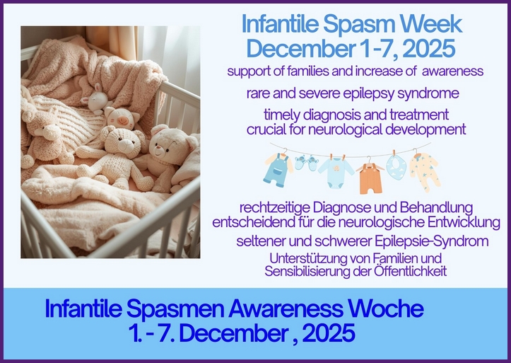 Infantile Spasm Week 1 bis 7 Dezember 2025